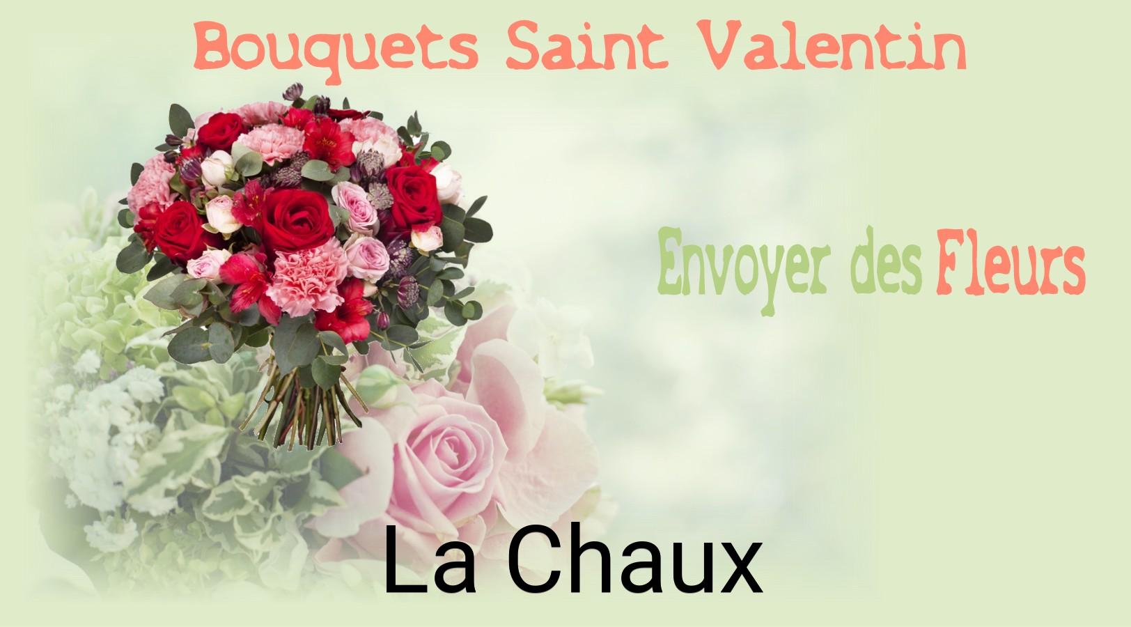 Roses de Saint-Valentin livrées à La Chaux